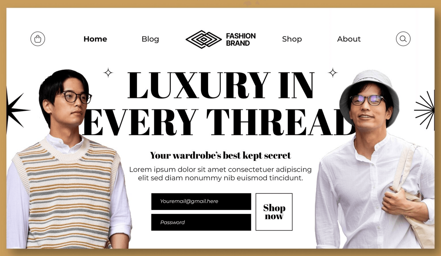Premium Wix Website for Luxury Fashion Boutique